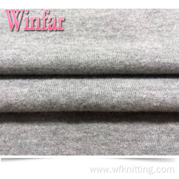 Brushed Polyester Rayon Spandex Jersey Sweater Fabric Hacci